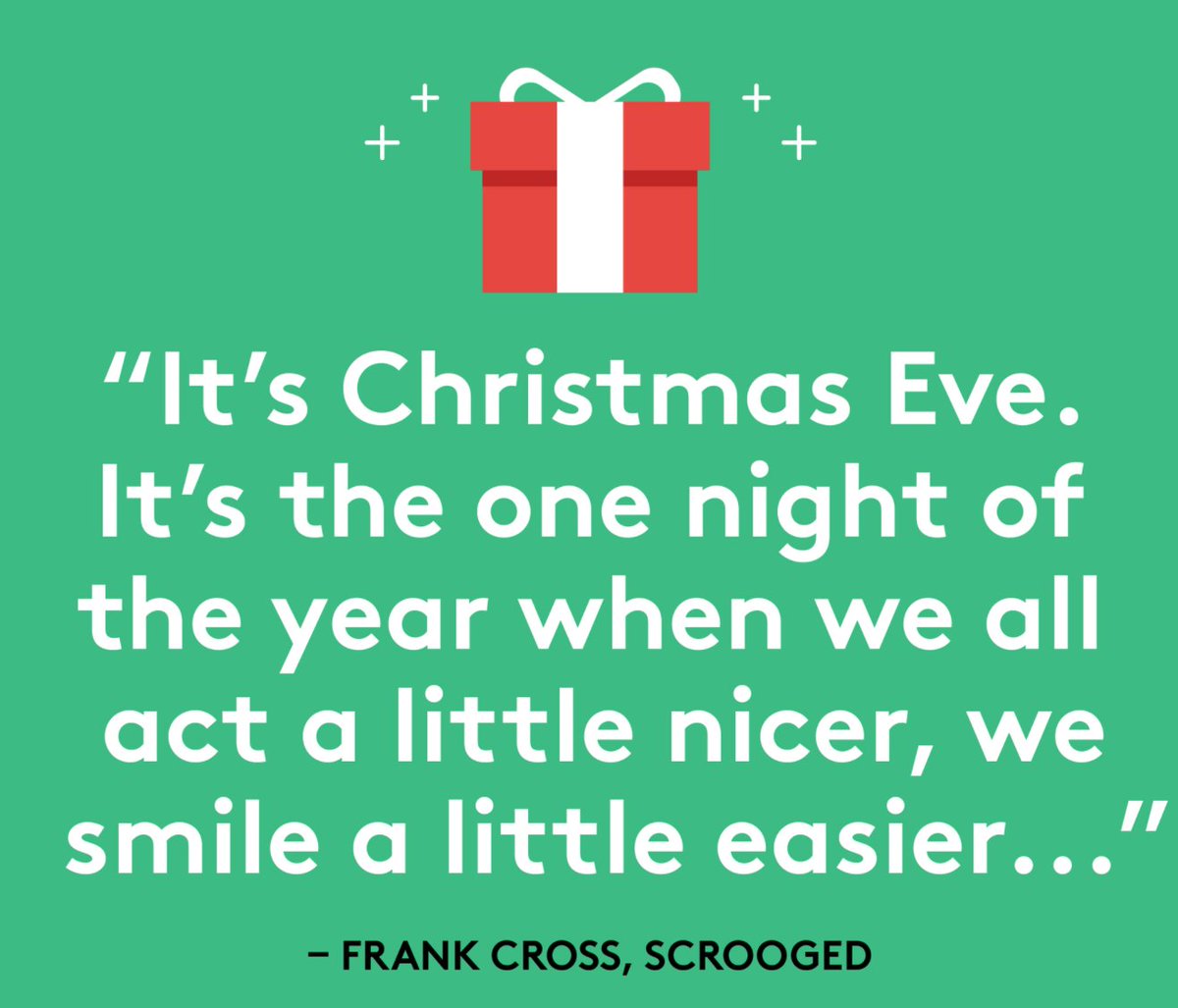 One more sleep until Christmas! 🎅🎄☃

#christmaseve #christmaseve2021 #scrooged #christmasmovies