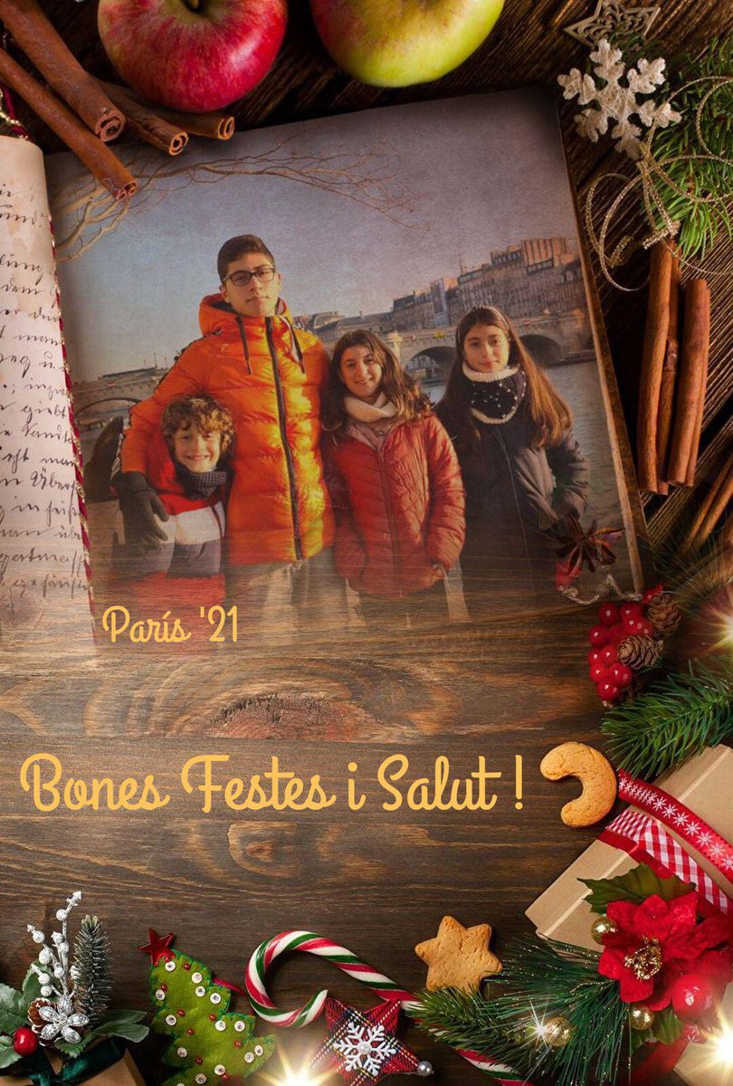 Bona nit de Nadal i Bones Festes a tothom!

Feliz Nochebuena y Felices Fiestas a todos!

Merry Christmas to everybody!

🎄🎁🎊😘
