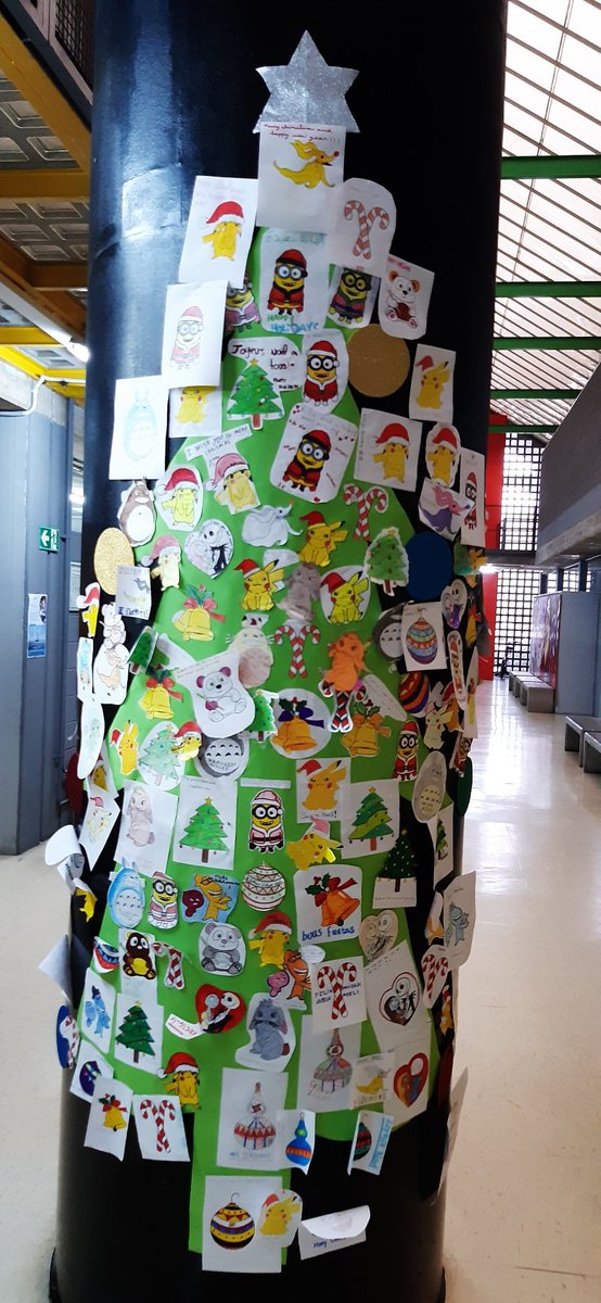 institutmvm's tweet photo. Students and teachers at MVM school have shared their good wishes and Christmas messages on our multilingual Christmas tree. Merry Christmas! #projectegep https://t.co/xiErG4Zvz9