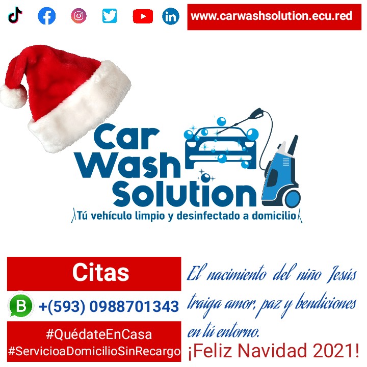CarWashSolution's tweet photo. El nacimiento del niño Jesús traiga amor, paz y bendiciones en tú entorno. ¡Feliz Navidad! #navidadenfamilia #quito #ecuador #Car #Wash #Solution https://t.co/t3brmpIRlz