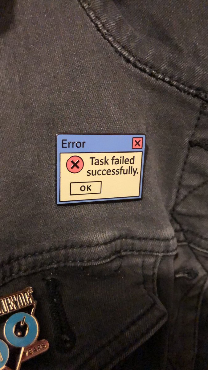 jessitron's tweet photo. This new pin is very me

From https://t.co/Z6qtskAAPj https://t.co/yBmjjxUQSL
