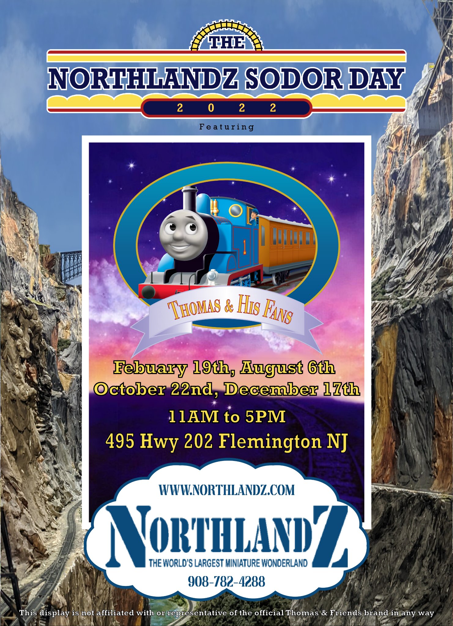 Northlandz Christmas 2022 Thomas & His Fans On Twitter: "Merry Christmas Everybody! We'd Like To  Announce Our Partnership With @Northlandz! They Have Been Kind Enough To  Let Us Host 4 Events In 2022! On Top