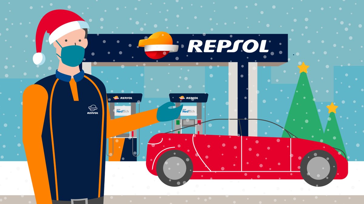 repsolmexico's tweet photo. 🎄🌟 ¡Repsol te desea una muy #FelizNavidad! Esperamos que estés rodeado de tu familia y todos tus seres queridos. ¡Te esperamos en nuestras estaciones! ⛽🎄 https://t.co/fG3mcSZprl