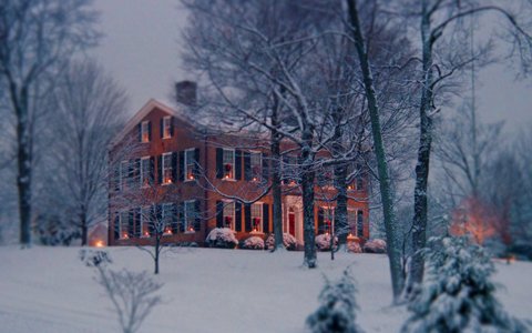 Dreaming of a white Christmas in Kentucky #ScenesOfTheBluegrass