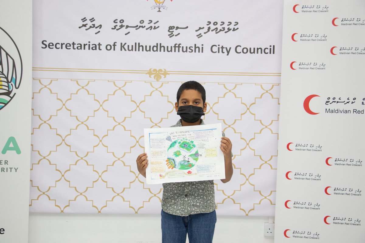 NDMAmv's tweet photo. Winners from each category were given gift hampers #UnityDay2021 #VilunveriRaajje #TogetherWeCan https://t.co/9z2ffu1Dqu