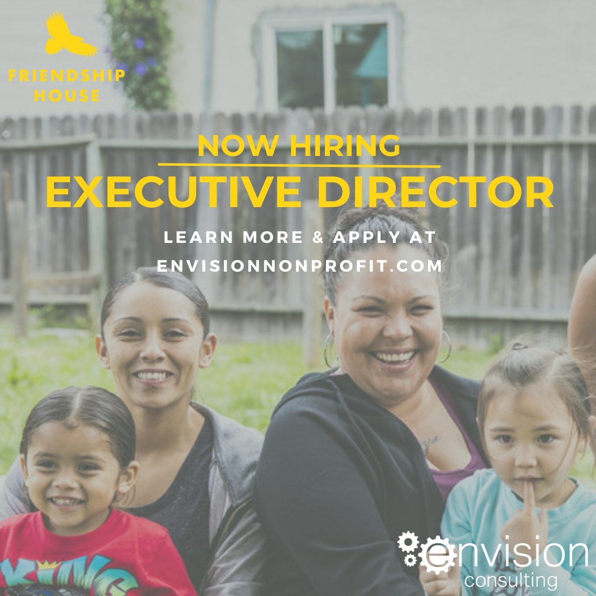 WhatDoUEnvision's tweet photo. Envision Consulting is seeking an Executive Director for @FHAAI_sf!

To learn more and apply, visit https://t.co/dfYnRTRHgz

#envisionconsulting #search #executivedirector #jobs #hiring #job #careers #jobopportunity #native #sf #sanfrancisco #bayarea #children #families https://t.co/4hHRlQRicr
