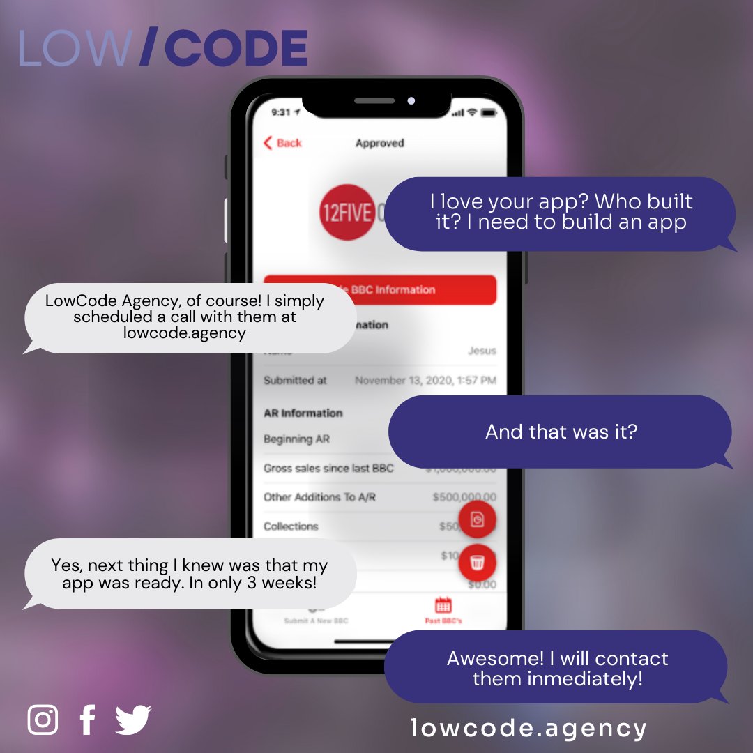 LowCodeAgency's tweet photo. 𝗘𝘅𝗽𝗲𝗿𝗶𝗲𝗻𝗰𝗲!
Don't hire an amateur 🚫
We've built over 200 apps 🏆
We will build exactly what you need ✅
#lowcodeagency #nocode #lowcode #glide #bubbleio #nocodecommunity #devcommunity #data #tech #development https://t.co/fUUPOg8cSF