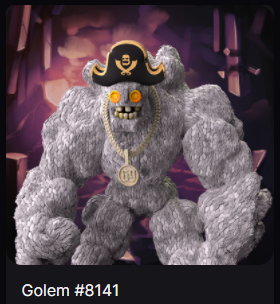 MatteoTrejos's tweet photo. Tengo 3 @RudeGolems y estoy necesitando liquidez, por lo que voy a:
- Vender 1 Golem
- Mintear 1 villano con otro (tengo los 3 orbes)
- Holdear otro
De lo Golems que tengo cual venderíais, cual holdearias y cual quemarias en el mint de los villanos? 
@salomondrin #RudeGolems https://t.co/3ZpyJ3JODp