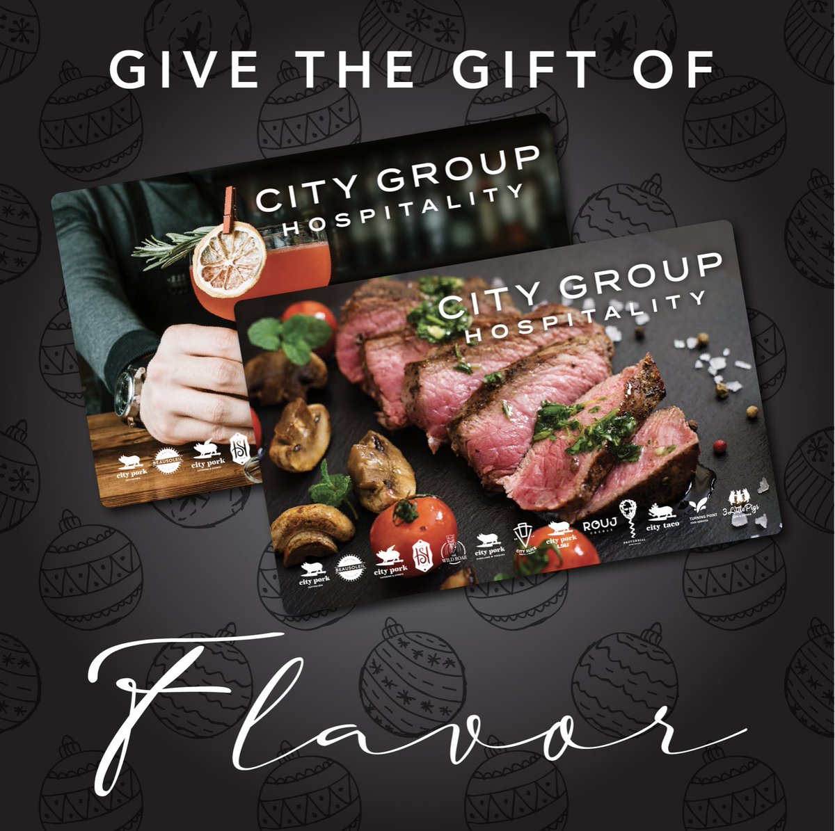 Treat your loved ones (or yourself) to a $100 City Pork gift card and get a free $20 gift card! Buy today! 🎁 bit.ly/31LCL6Z