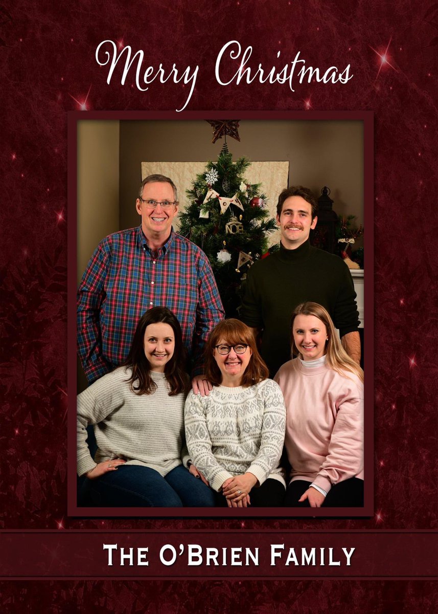 TimOBrienYL's tweet image. From our family to you and yours!  Have a Merry Christmas  and know that you are loved beyond words by our Father... so much so that He would send his perfect child to rescue his imperfect children!  Let that sink in for a second - that is the reason for Christmas!