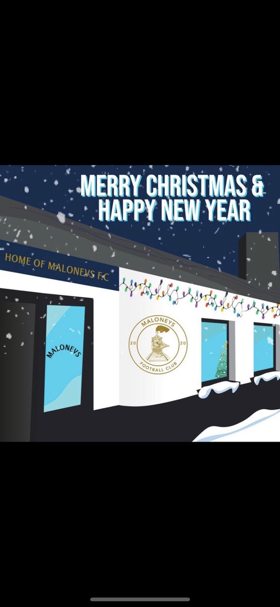 MaloneysFC's tweet photo. Maloneys FC would like to wish our players, staff, committee and supporters a very Merry Christmas and a Happy New Year. What a year it has been for club, we look forward to what the new year brings. Thanks once again to all of our sponsors who have made this possible. https://t.co/z7xqPjEbPG