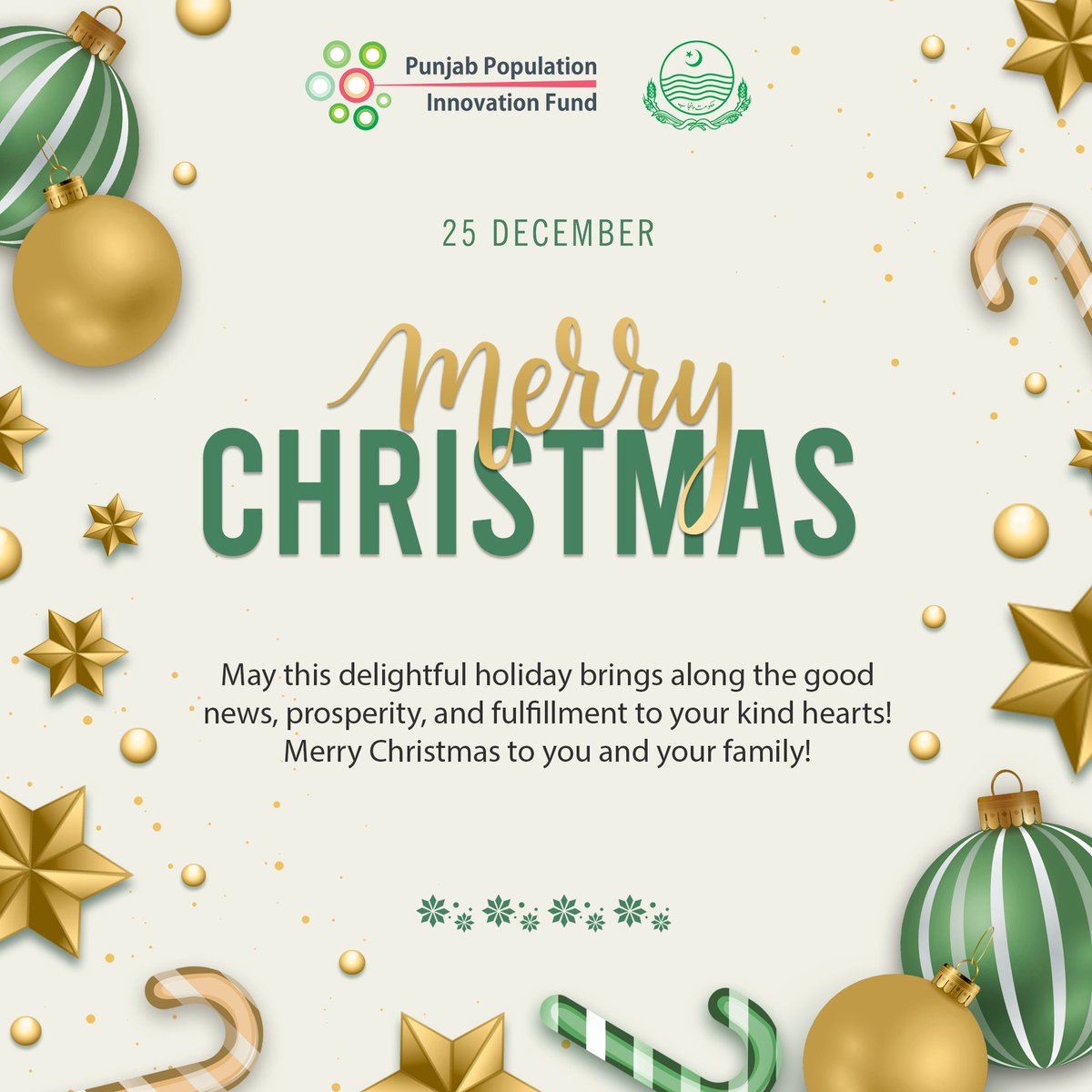 PpifPunjab's tweet photo. PPIF wishes hope, peace and lots of Christmas cookies this holiday season.
MERRY CHRISTMAS!
#happychristmas #christmasevreve #merrychristmas https://t.co/o7CS1pUra1