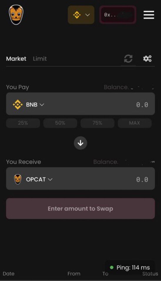 CRYPTOCHARlZARD's tweet image. $Opcat has just released OptimusSwap

-Fast interface
-No errors/freezes
-Auto slippage + front-run protection
-Order logs
-Clean UI

DEX 2.0 just arrived

DYOR

#cake #BSCGem #BSCGems #bsc  #BNB