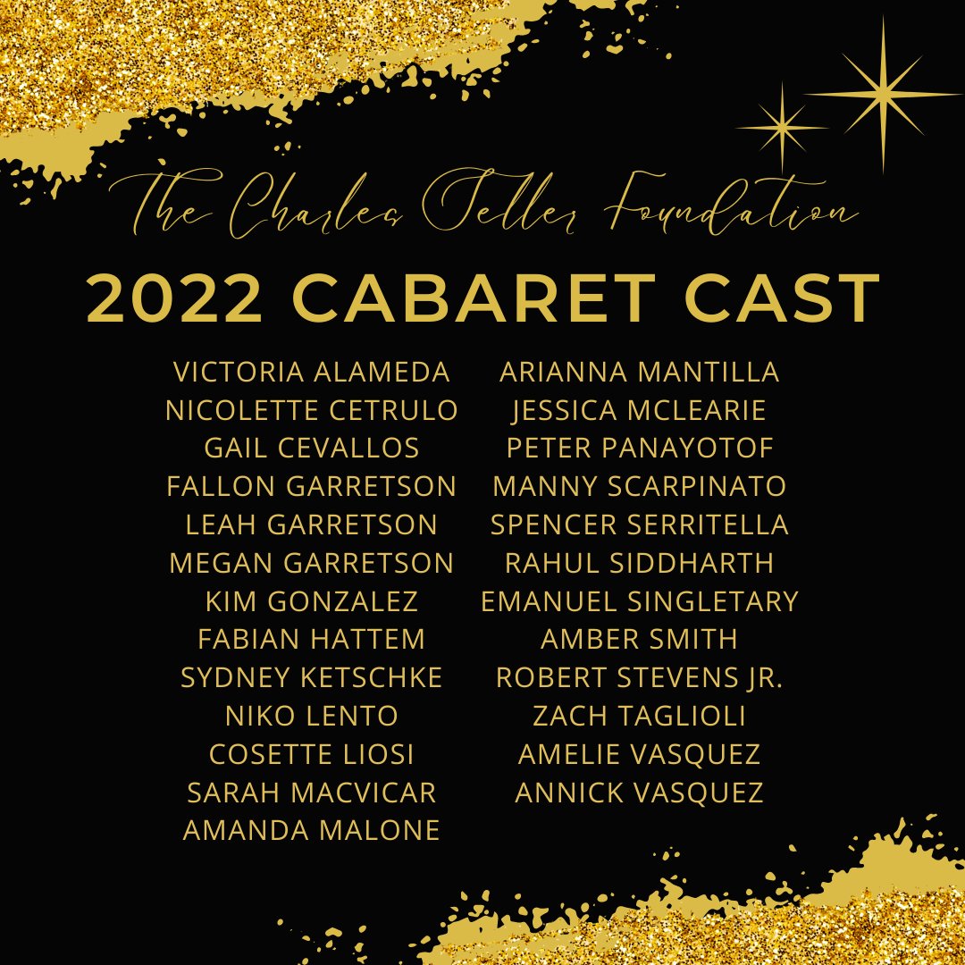 CSFTweets's tweet photo. Congratulations to the Cast of our 2022 Cabaret! 

Tickets available now: https://t.co/v64T73bPBO https://t.co/DSGHUMDHPj
