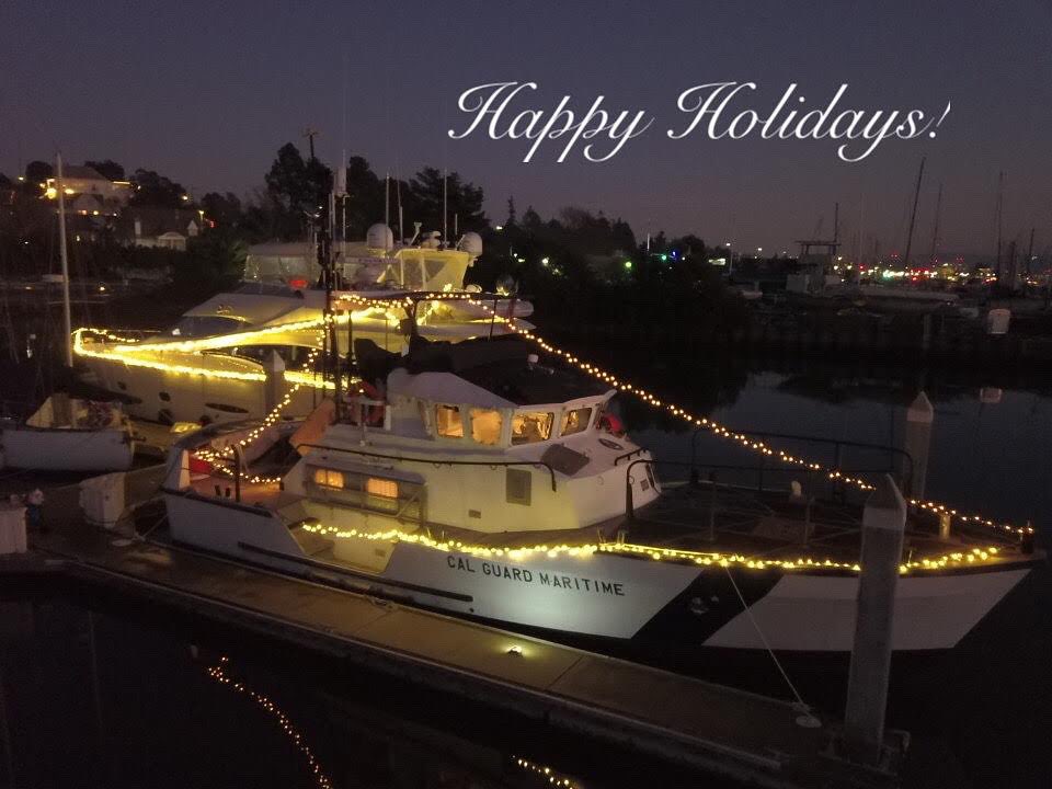 Happy Holidays from the Maritime Component! #californiastateguard #maritime #happyholidays