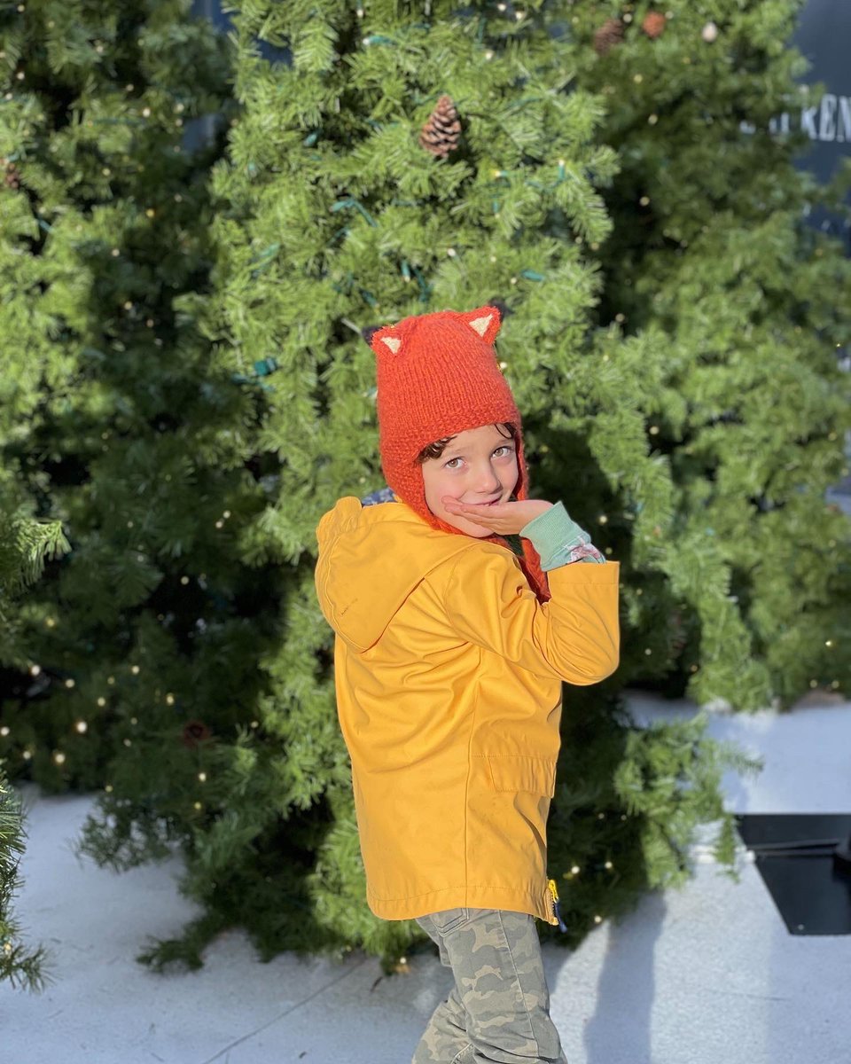 My guy all bundled up! ❤️🎅🏻 #santa #holidays #wintertime #babyitscoldoutside #nicelist