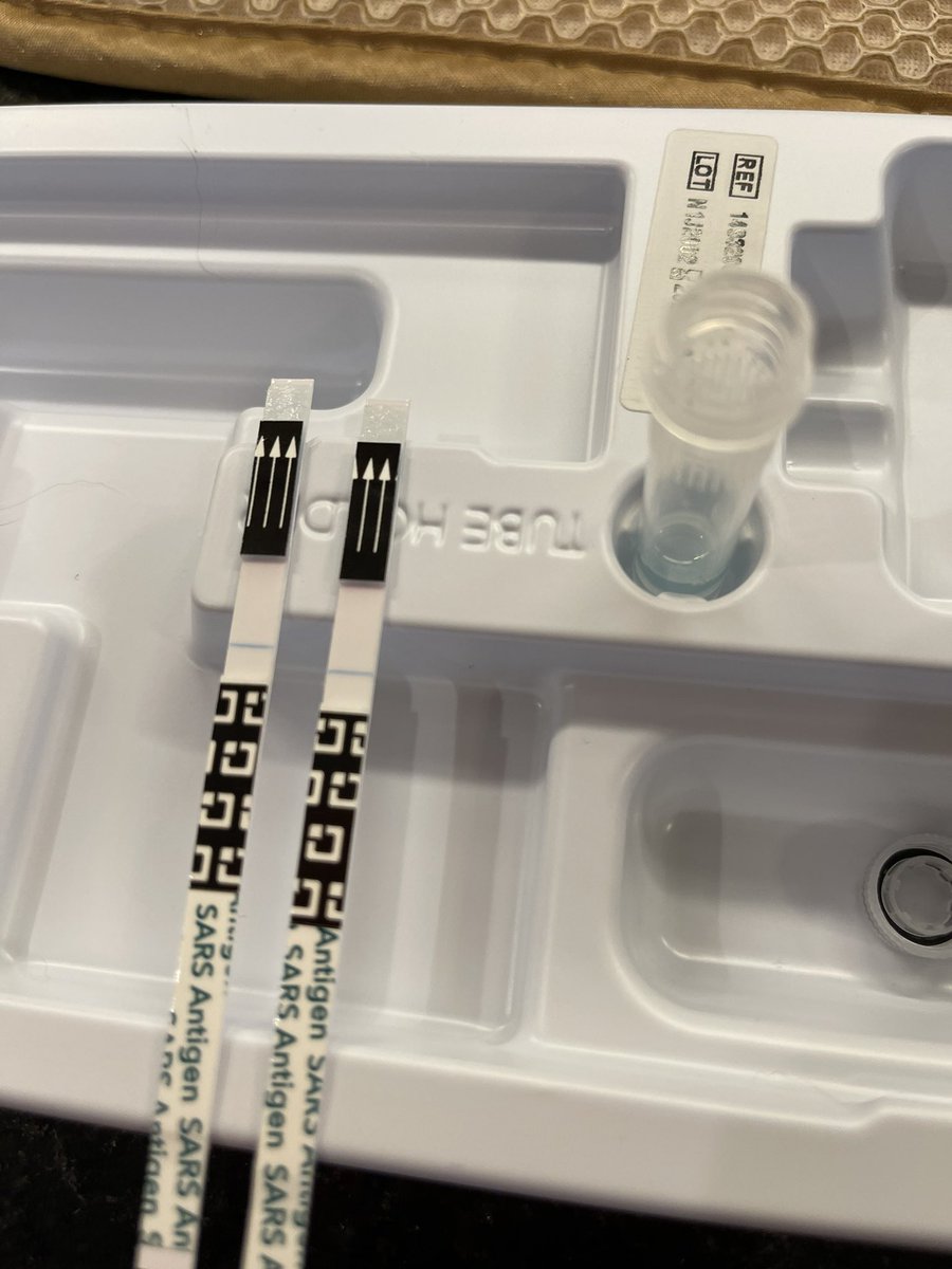 Two negative tests.  Now can visit my 93 year old Dad. #newnormal