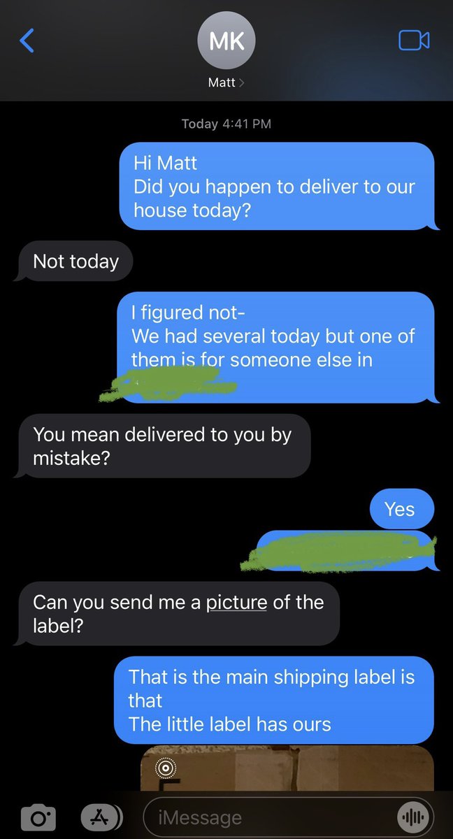 maggiebeutler's tweet photo. My parents’ @UPS guy is the best. We received the wrong package by mistake, and he’s making sure it gets to the right person today because, “It might be a present.” 🥺 https://t.co/7p0mY8qfwu