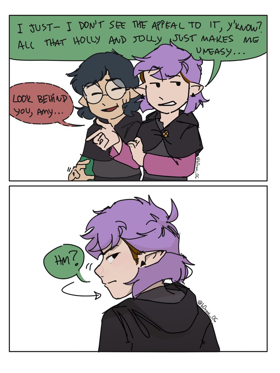 BorzoiAw0000o's tweet photo. Merry christmas!! I can't believe I finished this comic in time :D
(1/2) https://t.co/J9gHhrdoKT