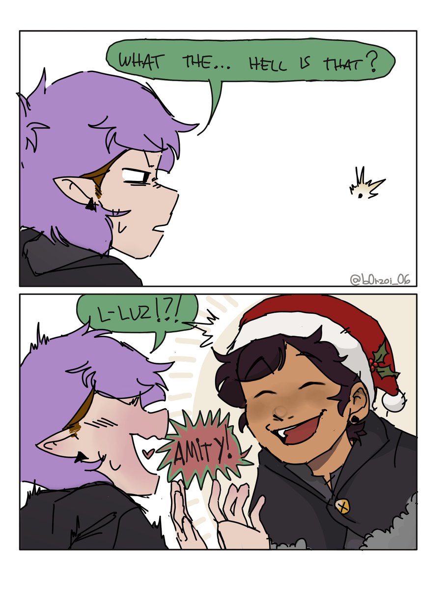 BorzoiAw0000o's tweet photo. Merry christmas!! I can't believe I finished this comic in time :D
(1/2) https://t.co/J9gHhrdoKT