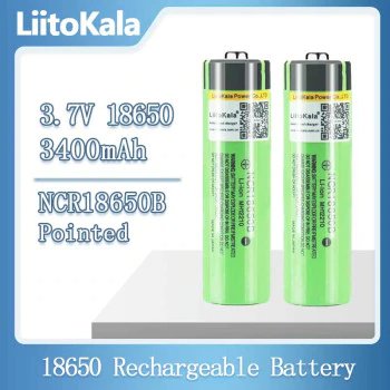 Hot liitokala 100% New Original NCR18650B 3.7 v 3400 mah 18650 Lithium Rechargeable Battery For Flashlight batteries (NO PCB)
Click here to buy now:
https://t.co/ifcWKb5H8O https://t.co/bdnhsBkSEn