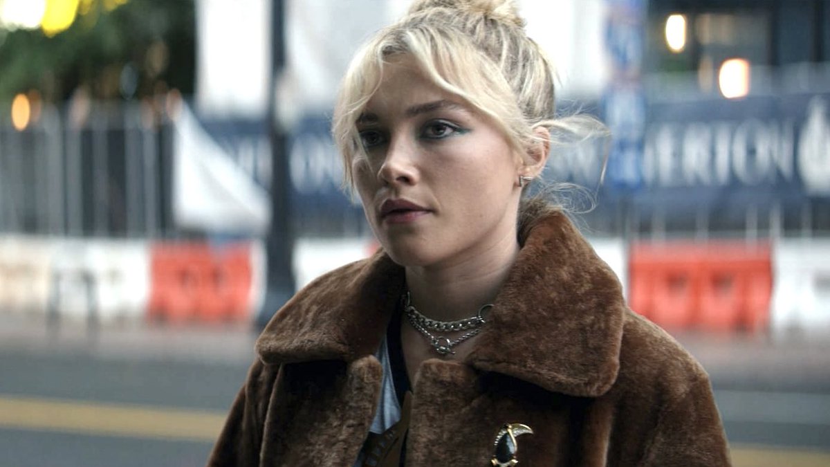 yelenaspugh's tweet photo. florence pugh as yelena belova, what dreams are made of https://t.co/nYq4wX4GJj