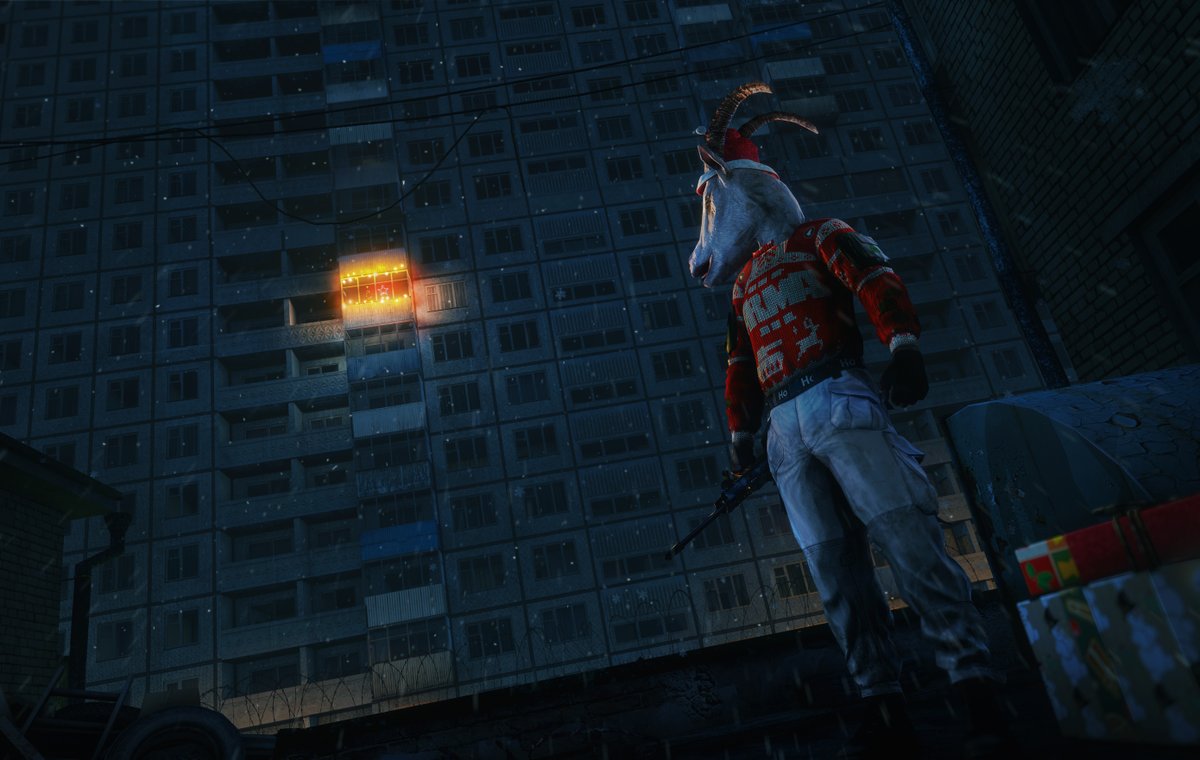 Two fun facts:
1. The Finnish word for Santa, "Joulupukki", means "Christmas Goat" in English. It dates back to old pagan traditions, where the "Yule Goat" went around people's homes and asked for presents, instead of giving them out.

2. I wish you all happy holidays!🎄
#Arma3