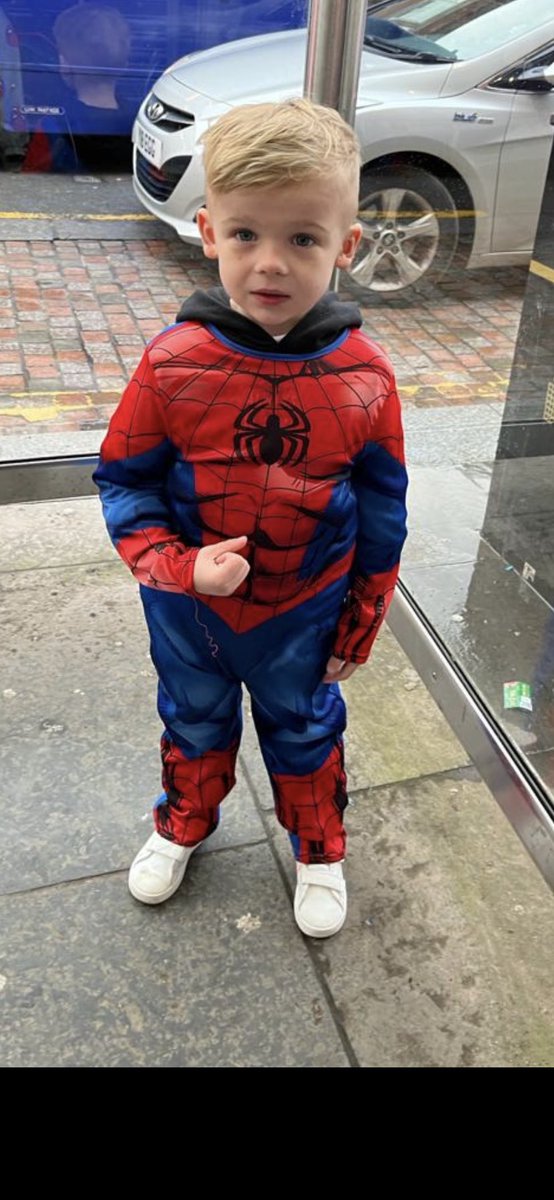 wilsonryan12's tweet photo. Wee Peter Parker jnr💙💙 https://t.co/s9KNXHDwSk