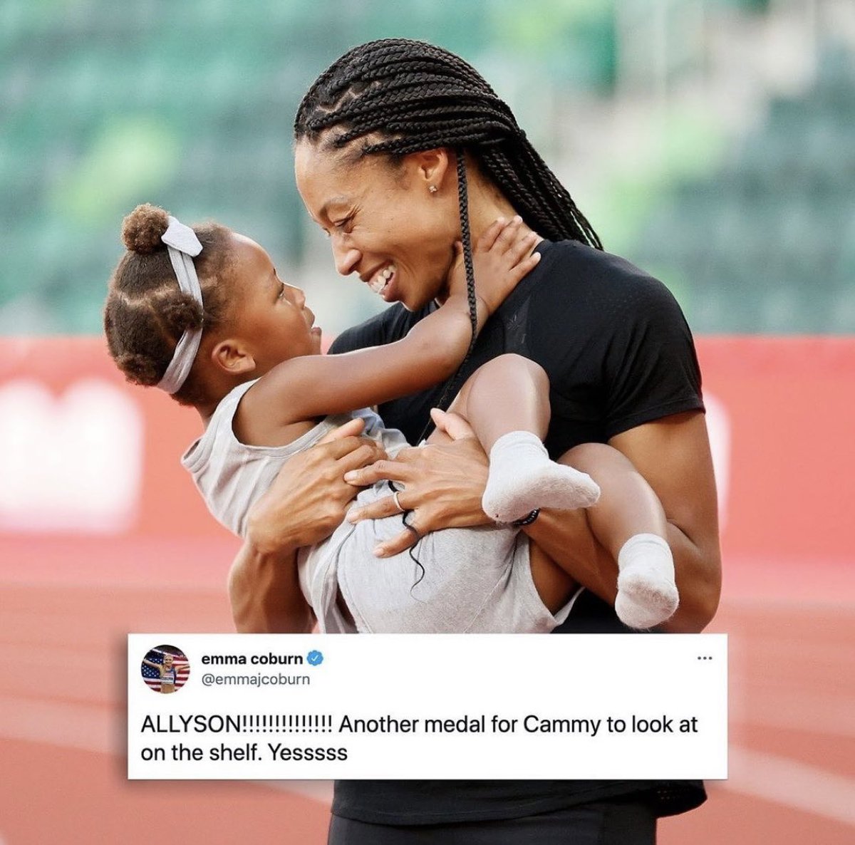 On Aug. 6, @AllysonFelix earned bronze for her 10th Olympic medal to become the most decorated American woman in track and field history! 🇺🇸
 
We’re reliving some of our biggest moments of 2021 on social media. Join us in 2022 as we continue our #JourneyToGold. 

📸 @nbcolympics