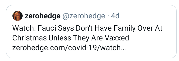 yateinvests's tweet photo. Fauci is brain dead… sheesh. https://t.co/0k7wUcZsyW