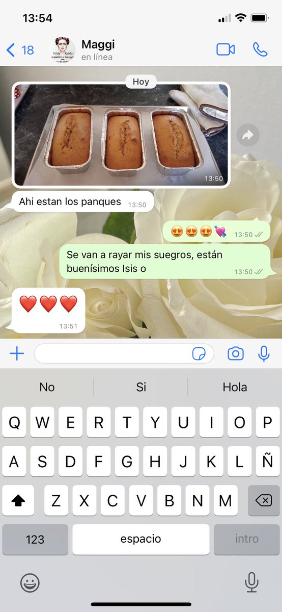 una de las cosas que más me dan ilusión de navidad es como mi mamá se esfuerza cocinando y todo el tiempo manda fotos y da pruebas del proceso para que nos emocionemos, la más chula😍💘