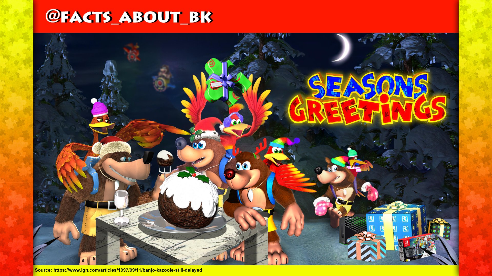 Facts about Banjo-Kazooie 🪺 on X: Before the #BanjoKazooie