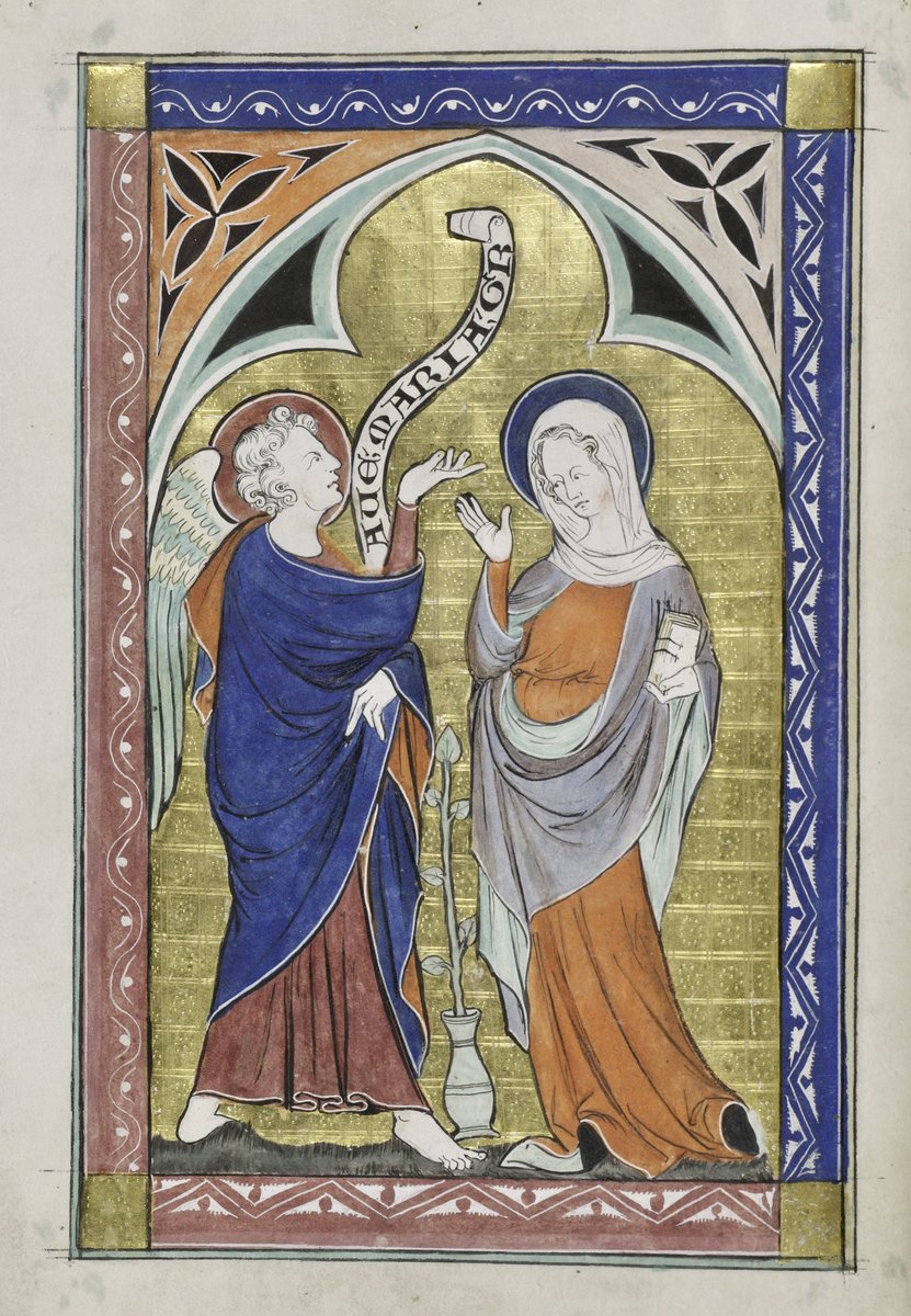 ParkerLibCCCC's tweet photo. This illustration of the #Nativity (#CCCC53, f.8r) is one of a cycle depicting scenes from the Life of #Christ which precede the #psalter’s text itself, including the #Annunciation (f.7r), Christ’s Betrayal (f.12r), the #Crucifixion (f.15v), & Christ Omnipotent (f.17v)… https://t.co/sskqKALKHF