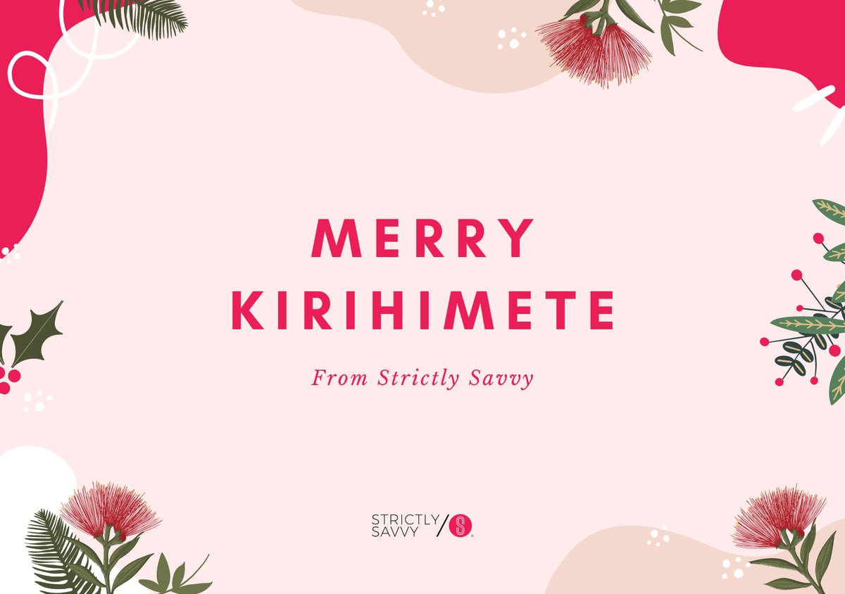 StrictlySavvyNZ's tweet photo. Merry Christmas from the team at Strictly Savvy. 

We hope you have a well-rested break that is filled with plenty of food and celebrations. 

🎄🎅☃️ https://t.co/yktK9CXEmf