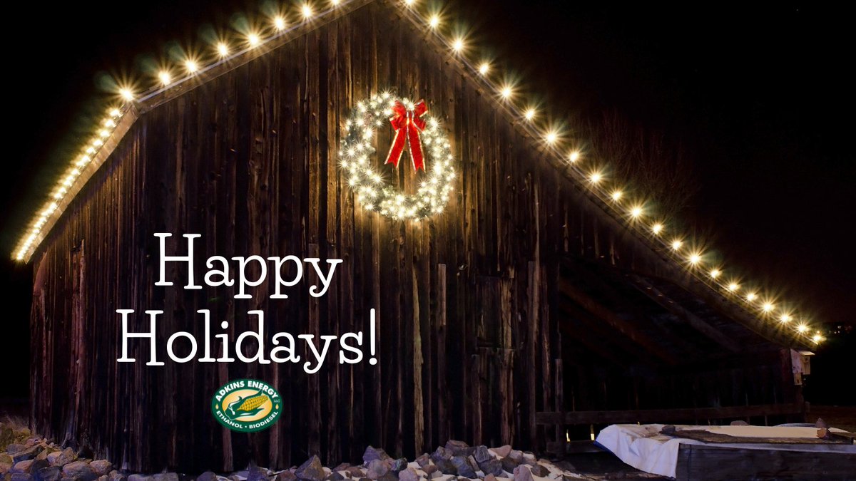 Happy Holidays from all of us at Adkins Energy!
