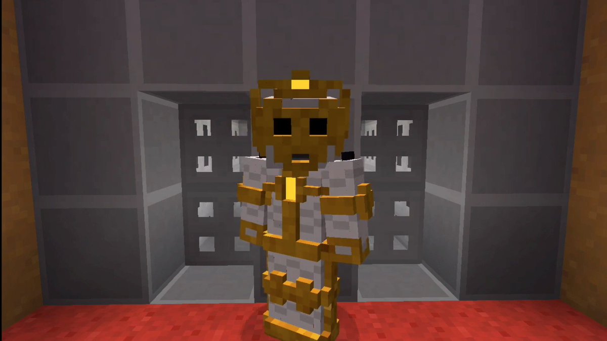 GeorgeW27715251's tweet photo. Gold and white Cybermen need to be a thing! Yes, yes I know Cybermen are weak to gold but the design is too cool.  #drwho  #doctorwho  #doctorwhominecraft  #cyberman https://t.co/HgFXpyp3VH