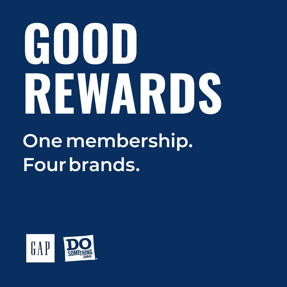 dosomething's tweet image. Last minute Holiday shopping? Keep us in mind if you’re planning to shop at the @Gap. Tap in below to see how you can shop with a purpose #WeDidThat ✨✨✨