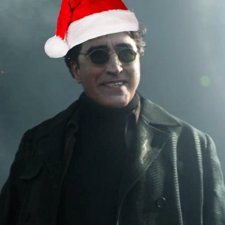 thinkerDocOc's tweet image. Merry Christmas Eve from 
#DoctorOctopus 🎄