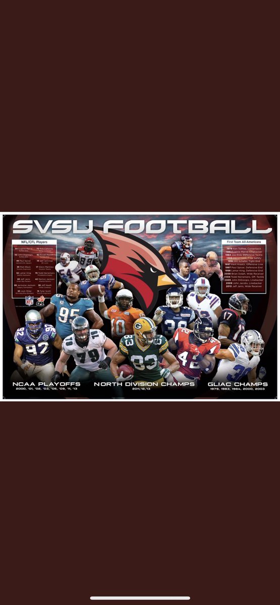 brayden_courser's tweet photo. Blessed and beyond excited to announce I’ve received my first official offer from Saginaw Valley State university! @PrudhommeSVSU @DETROITCCAD @RisingStars6 @DCCfootball https://t.co/0OrMC02nfT