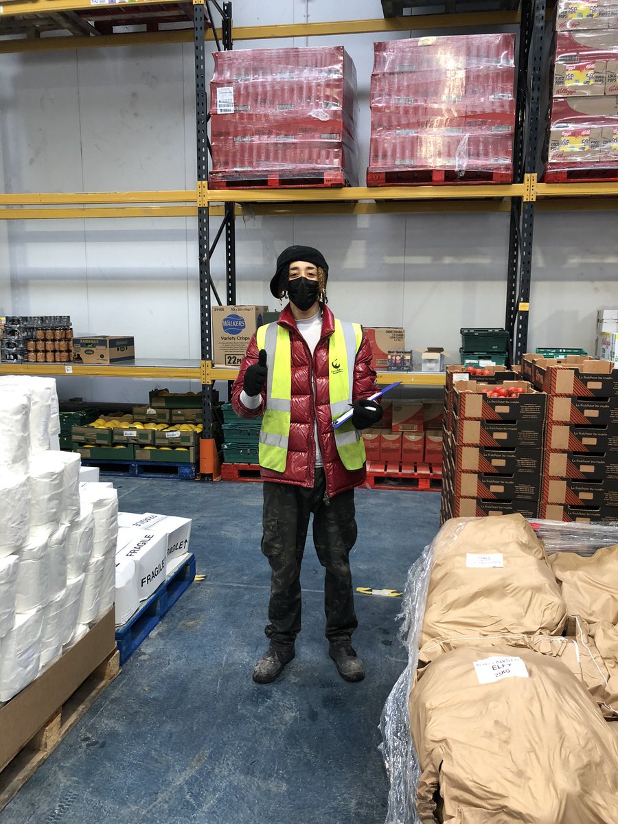 Truly remarkable #Teamwork @FareShareGtrM today  #ChristmasEve Slick, efficient and minimal waste in spite of the quantities of short dated food managed. Huge thanks to our wonderful staff, volunteers & Community Food Mbs (beneficiary orgs) 👍🏼🎄🥳 #foodforgood