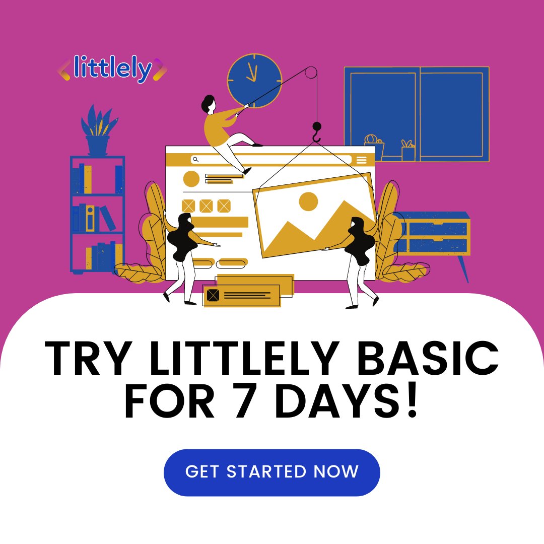 littlely_url's tweet image. 🥳️You can now try Littlely Basic for free only for 7-days. Enjoy custom QR codes, branded domains, ad-free surfing, and more.

#littlely #urlshortener #freetrial #free #signupnow #subscription #branding #marketingtools #smallbusiness #contentcreators #bloggers #toronto #canada