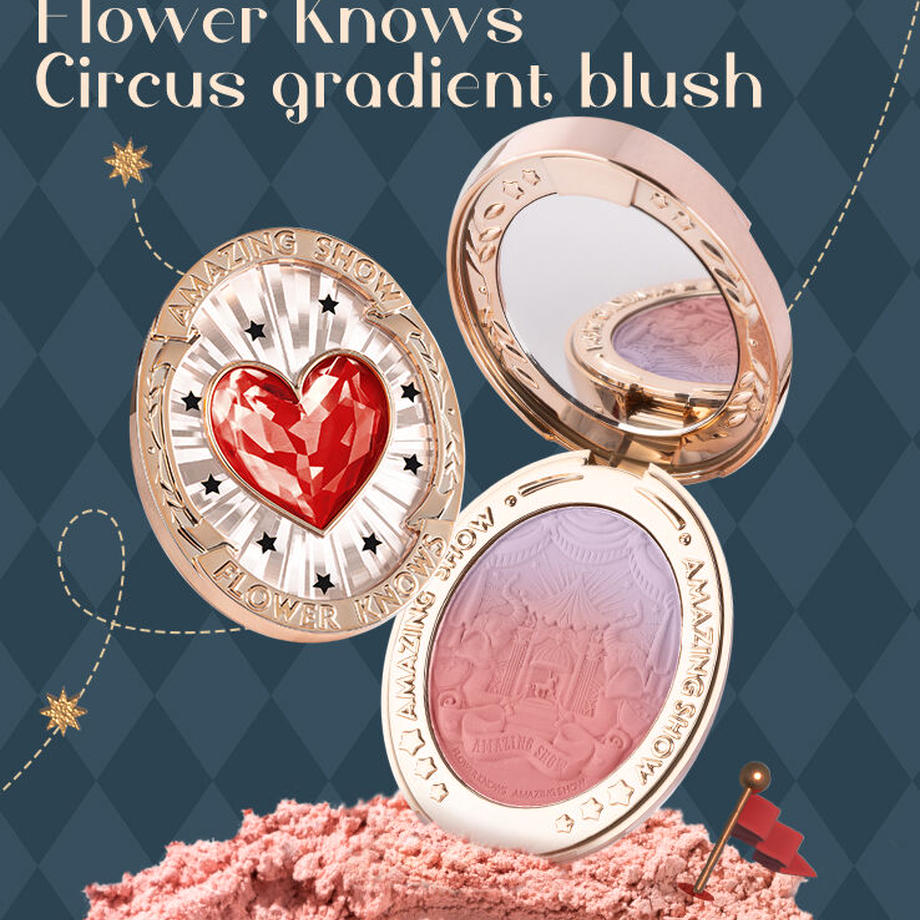 Flower knows Circus Series blush Edition