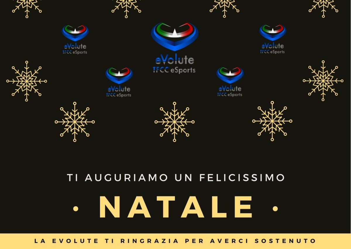 EsportsSee's tweet photo. Auguri di buone feste da tutto lo staff eVolute TFCC eSports 🌲🎁🎀

@CoCEsports @ClashofClansIT4 @supercell https://t.co/aXHvqyINaz