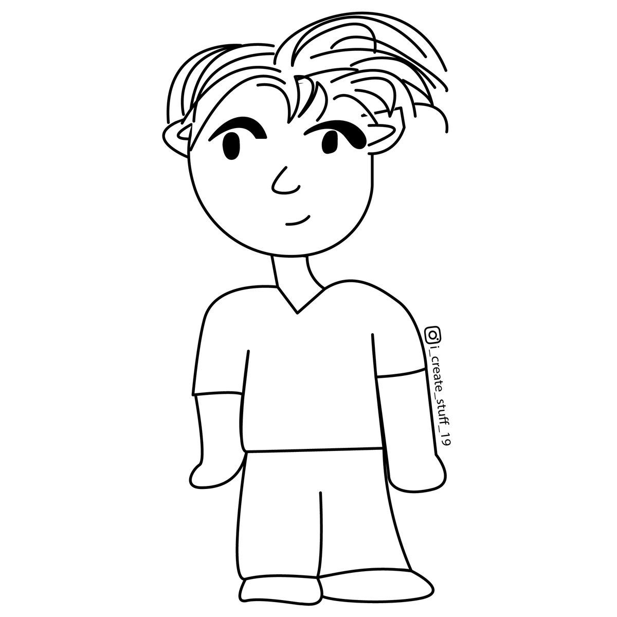 StuffCreate's tweet photo. Stand Still 🧍

#Idid #art #digitalart #digitalartist #vectorart #adobeillustrator #myart #original #doodle #online #store #redbubble #blackandwhite #cuteillustration #kawaiiart #funnyart #cartoon #scribble #stand #still #persona #brightcolors #colorfulart #happy #calm #cool https://t.co/Q4VyMeVxub