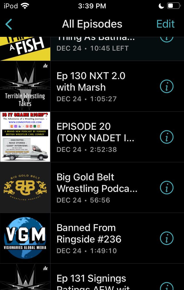 goodbadwrestle's tweet photo. #GoodcopPlaylist Christmas Eve edition
No Such Thing As A Fish
@TWTakesPodcast
@conroypod
@BigGoldBelt
@BFRPod
And @TheMattAttackUK #christmas cracker #24 https://t.co/6DOIGPNpcH