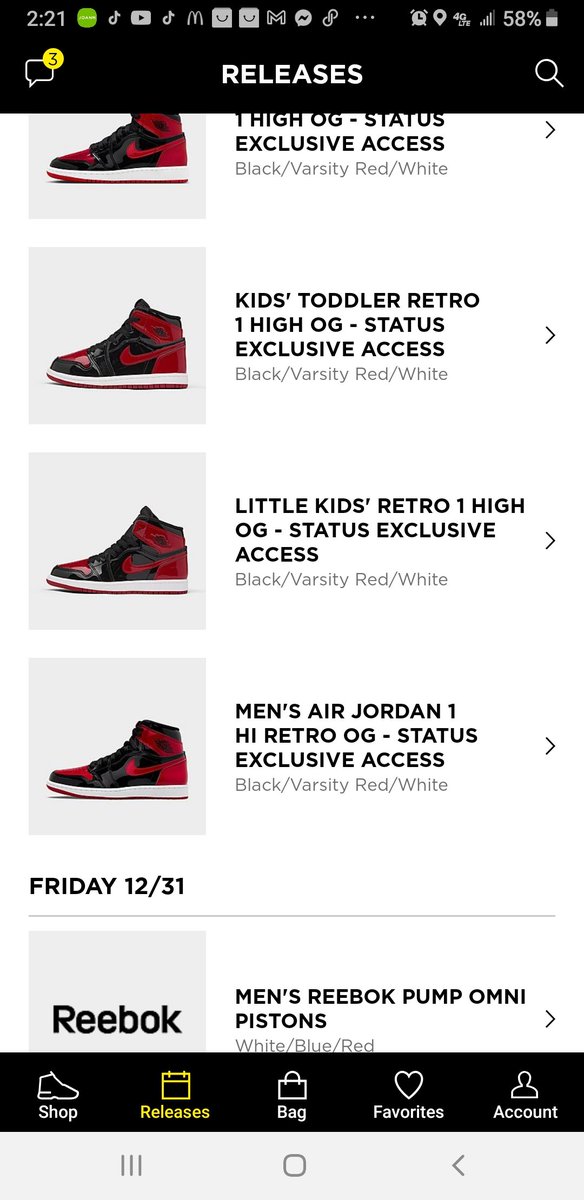 WellKnownG_'s tweet photo. @JDSports this is what I see but no ea notice or ea on status? https://t.co/Mxjmf04b0c