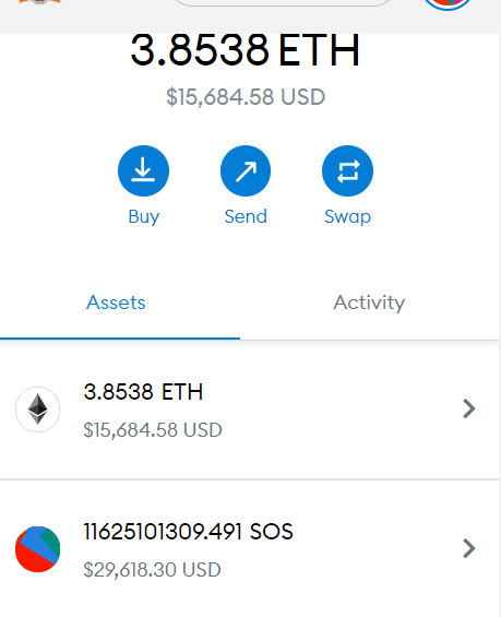 I claimed my free 2.7B $SOS 🙂 and went ahead to buy another 8.7B 🔥 WEN STAKING?!
#OpenDAO #SOS #OpenSea