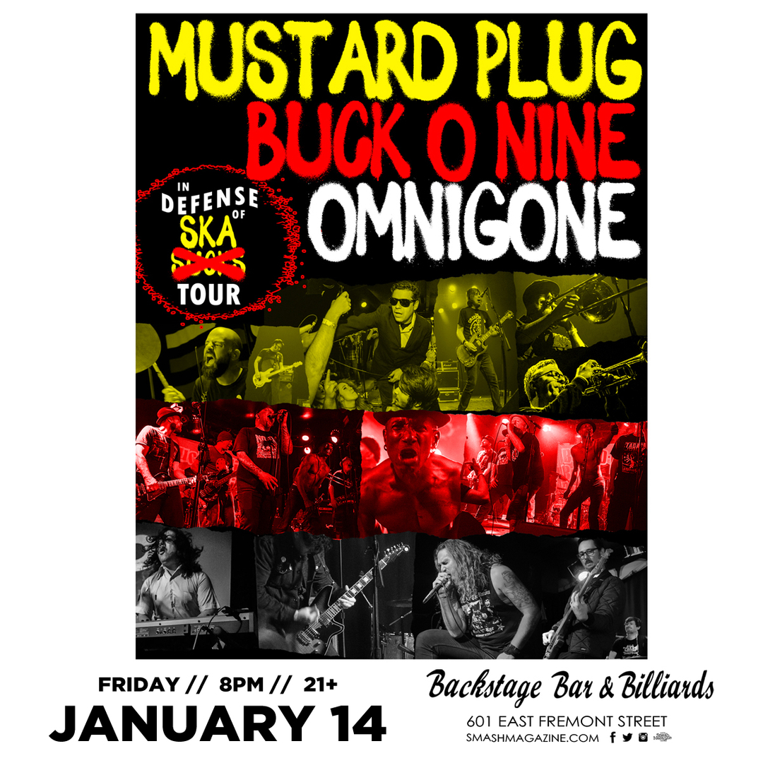 601fremont's tweet photo. 🎟️ ON SALE NOW 🎟️ 🎸 @smashmagazine presents @mustard_plug with @buckonine and @0mnig0ne 📅 FRI JAN 14TH // ⏰ 8PM // 🔒 21+⁠ 🎫 link in bio (https://t.co/47lHXopBvj) #seeyabackstage #vegaslocals #lasvegasmusicscene #dtlv https://t.co/NZd0wsJ3df