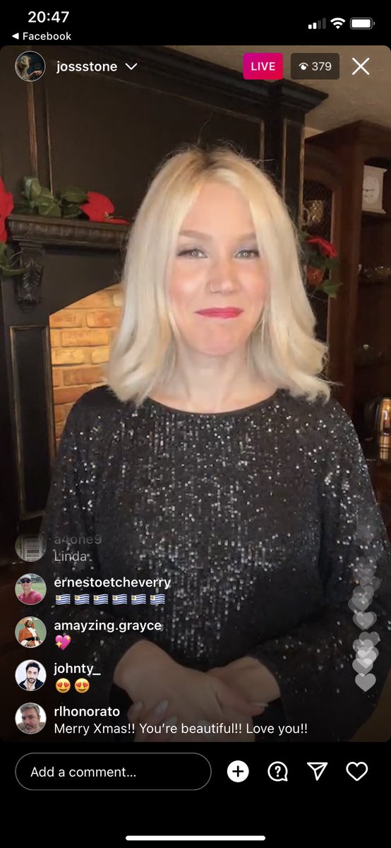 JossStoned's tweet photo. NEW PHOTOS: @JossStone on Instagram Live after her #CookingWithJoss live wishing fans a Merry Christmas and talking #BreakingEachOthersHearts #2 https://t.co/cMCpuv2nLT