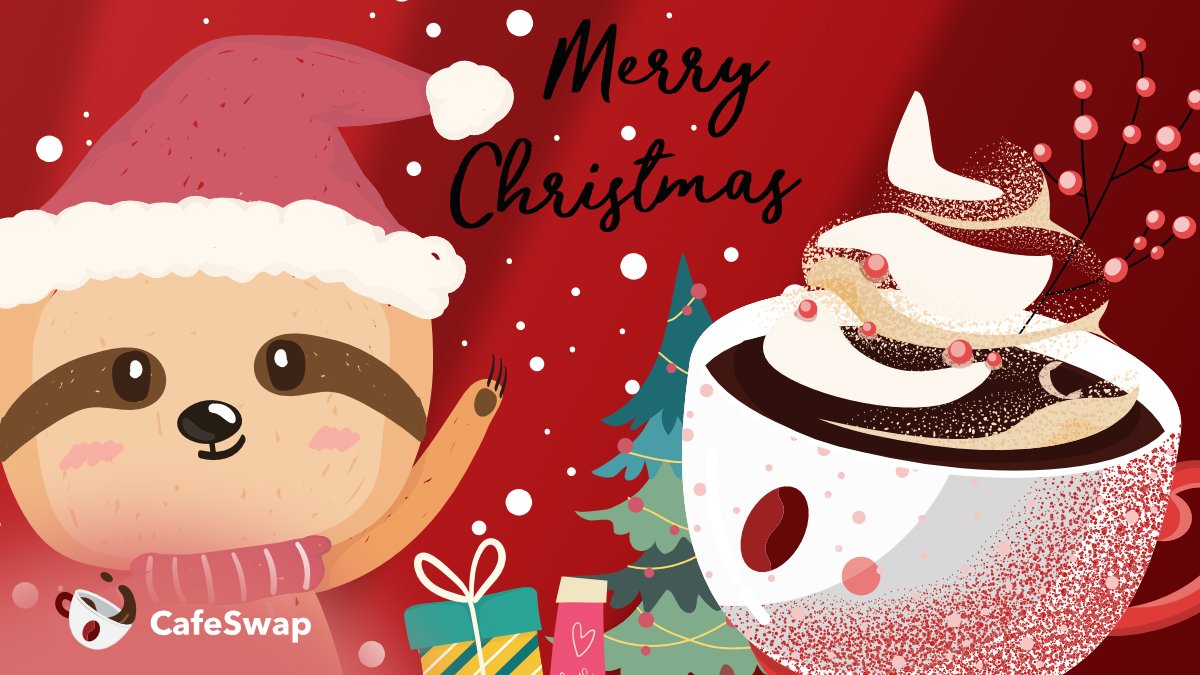 ☕️Warmest thoughts and best wishes for a wonderful #Christmas and a Happy New Year!🥰

#Crypto #marrychristmas